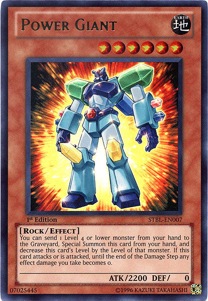 Power Giant [STBL-EN007] Ultra Rare Yu-Gi-Oh!