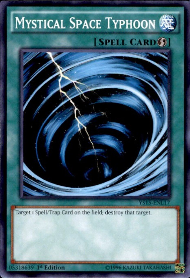 Mystical Space Typhoon [YS15-ENL17] Common Yu-Gi-Oh!