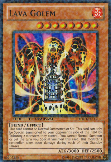Lava Golem [DT03-EN006] Super Rare Yu-Gi-Oh!