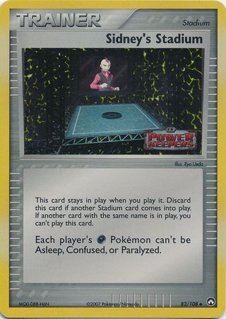 Sidney's Stadium (82/108) (Stamped) [EX: Power Keepers] Pokémon