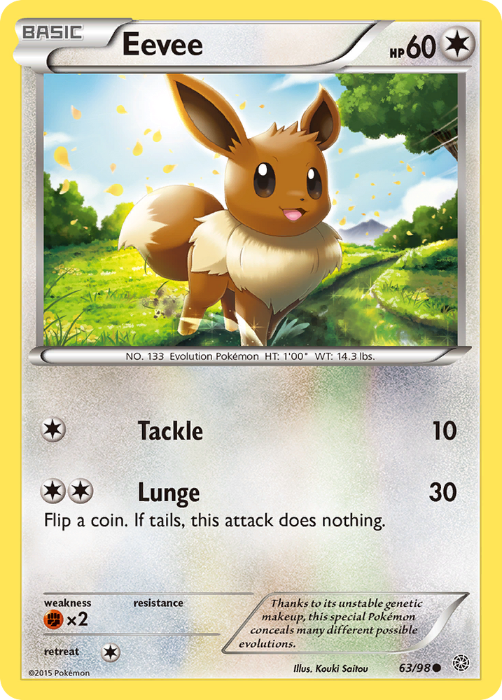 Eevee (63/98) [XY: Ancient Origins] Pokémon