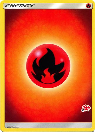 Fire Energy (Charizard Stamp #10) [Battle Academy 2020] Pokémon