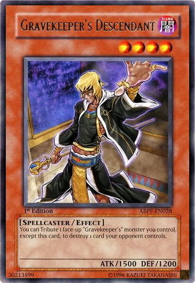 Gravekeeper's Descendant [ABPF-EN028] Rare Yu-Gi-Oh!