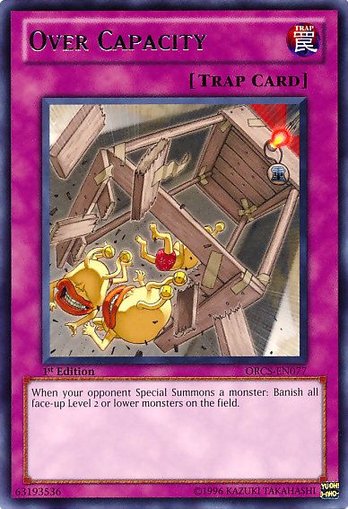 Over Capacity [ORCS-EN077] Rare Yu-Gi-Oh!