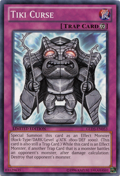 Tiki Curse [GLD5-EN053] Common Yu-Gi-Oh!
