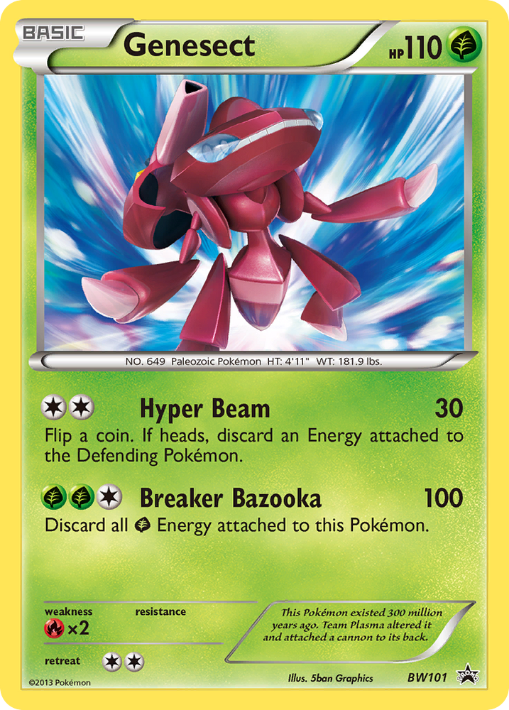 Genesect (BW101) [Black & White: Black Star Promos] Pokémon