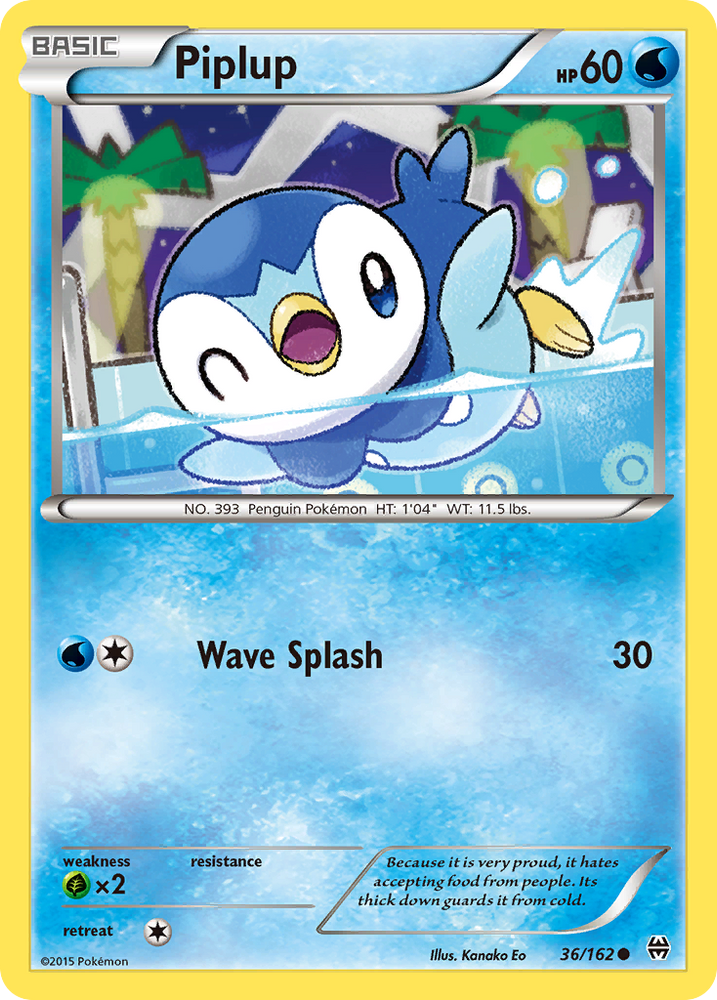 Piplup (36/162) [XY: BREAKthrough] Pokémon