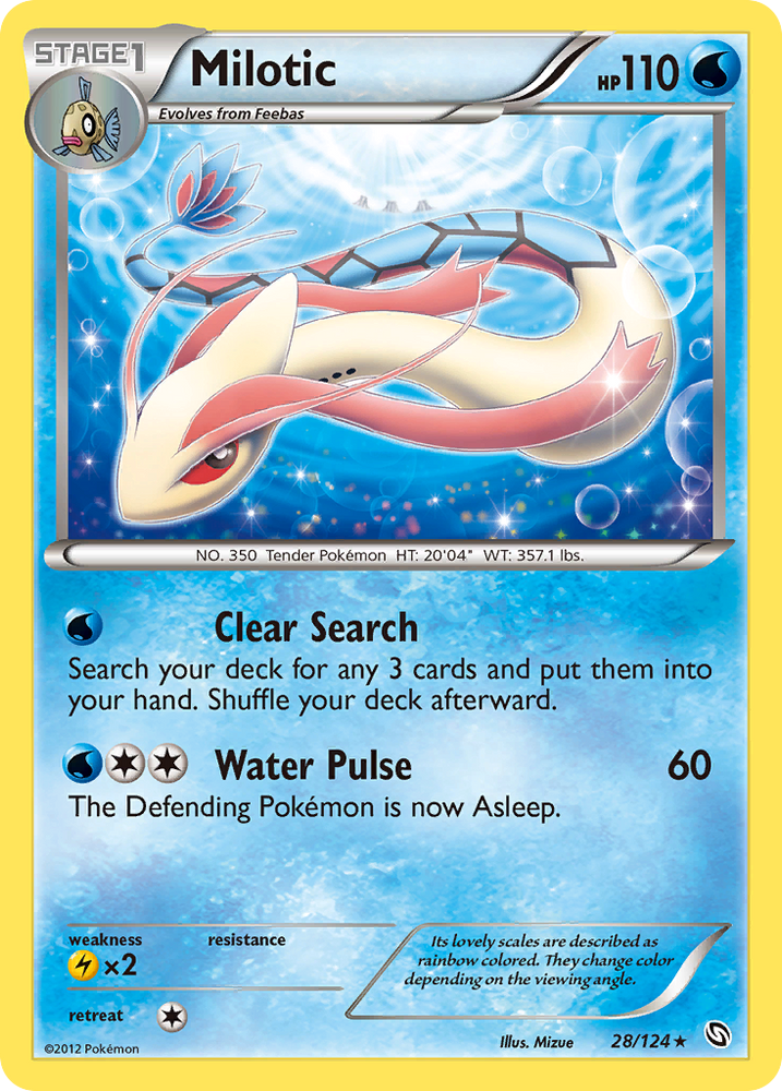 Milotic (28/124) [Black & White: Dragons Exalted] Pokémon