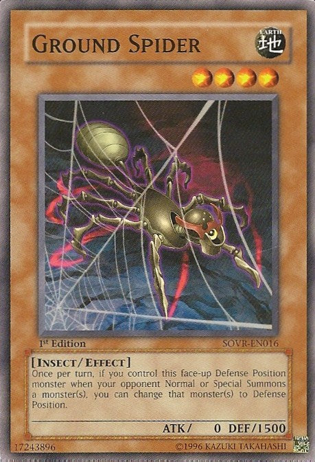 Ground Spider [SOVR-EN016] Common Yu-Gi-Oh!