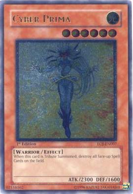 Cyber Prima [EOJ-EN007] Ultimate Rare Yu-Gi-Oh!