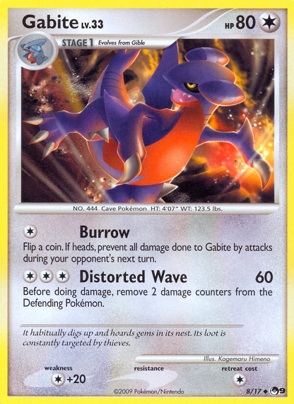Gabite (8/17) [POP Series 9] Pokémon