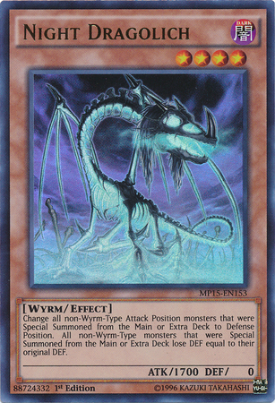 Night Dragolich [MP15-EN153] Ultra Rare Yu-Gi-Oh!