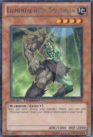 Elemental Hero Woodsman [DT04-EN058] Rare Yu-Gi-Oh!