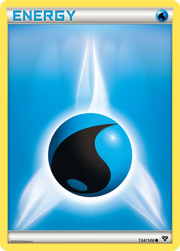 Water Energy (134/146) [XY: Base Set] Pokémon