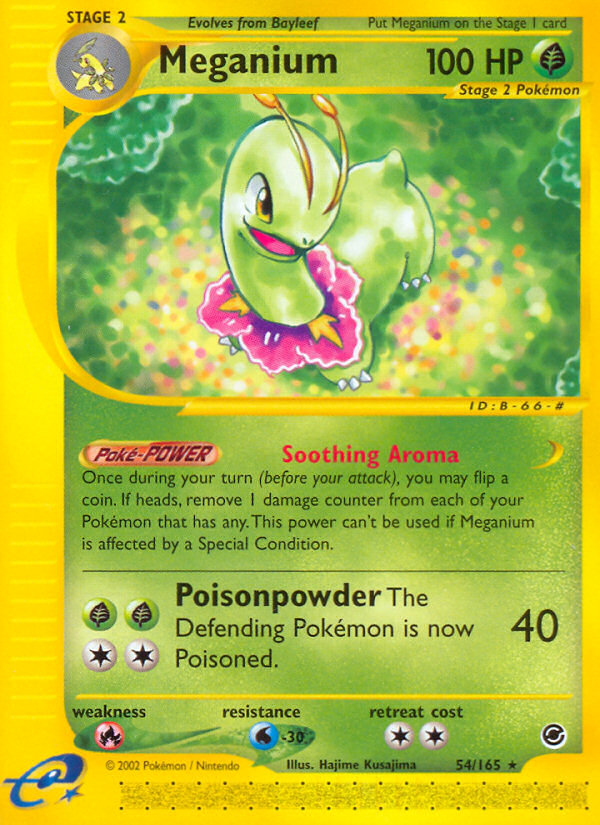 Meganium (54/165) [Expedition: Base Set] Pokémon