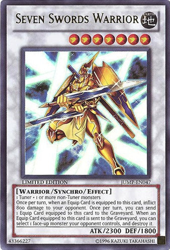 Seven Swords Warrior [JUMP-EN047] Ultra Rare Yu-Gi-Oh!