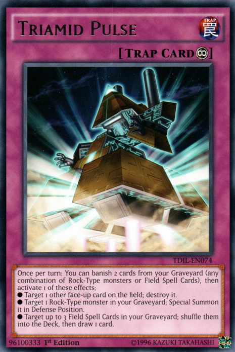 Triamid Pulse [TDIL-EN074] Rare Yu-Gi-Oh!