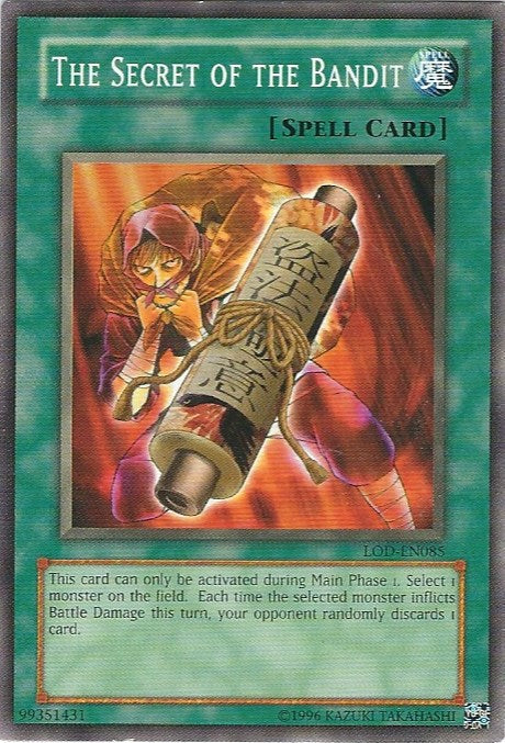 The Secret of the Bandit [LOD-EN085] Common Yu-Gi-Oh!