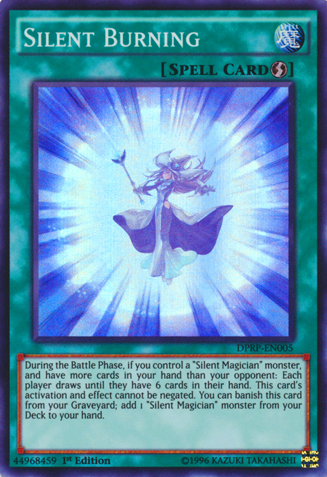 Silent Burning [DPRP-EN005] Super Rare Yu-Gi-Oh!