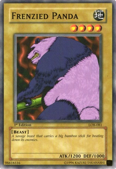Frenzied Panda [LOB-081] Common Yu-Gi-Oh!