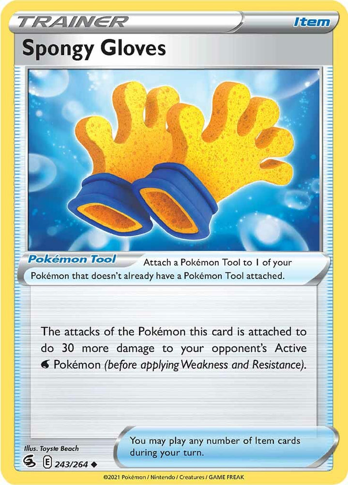 Spongy Gloves (243/264) [Sword & Shield: Fusion Strike] Pokémon