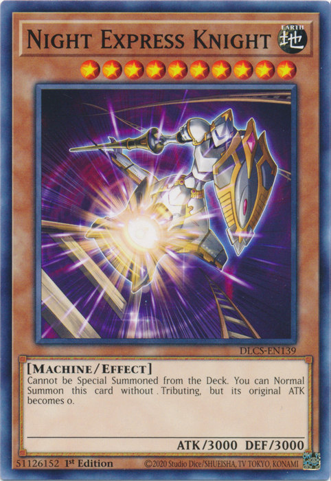 Night Express Knight [DLCS-EN139] Common Yu-Gi-Oh!