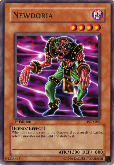 Newdoria [PGD-057] Rare Yu-Gi-Oh!