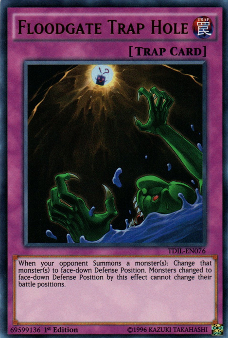 Floodgate Trap Hole [TDIL-EN076] Ultra Rare Yu-Gi-Oh!