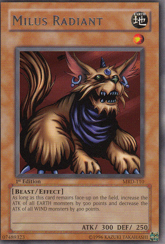 Milus Radiant [MRD-110] Rare Yu-Gi-Oh!