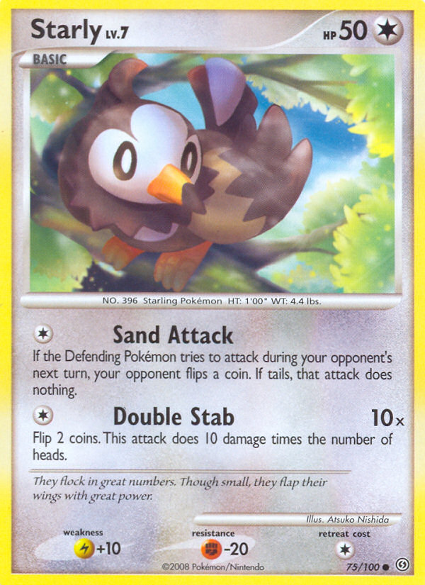 Starly (75/100) [Diamond & Pearl: Stormfront] Pokémon