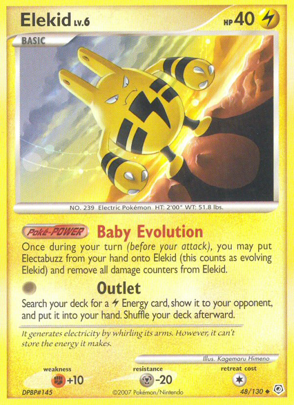 Elekid (48/130) [Diamond & Pearl: Base Set] Pokémon
