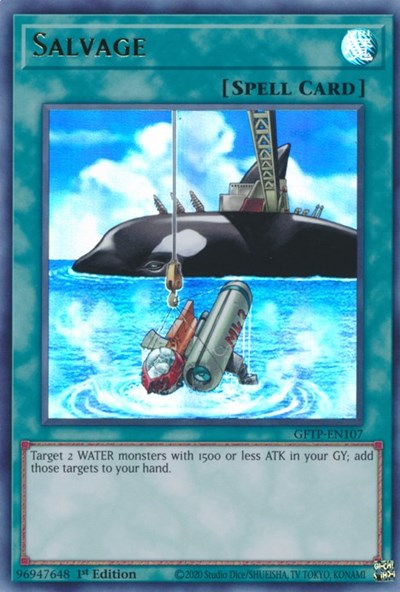 Salvage [GFTP-EN107] Ultra Rare Yu-Gi-Oh!