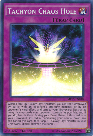 Tachyon Chaos Hole [MP15-EN040] Super Rare Yu-Gi-Oh!