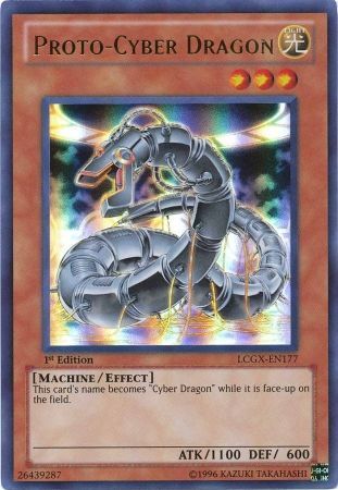 Proto-Cyber Dragon [LCGX-EN177] Ultra Rare Yu-Gi-Oh!
