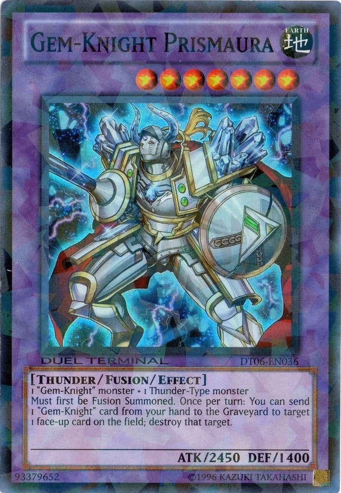 Gem-Knight Prismaura [DT06-EN036] Super Rare Yu-Gi-Oh!
