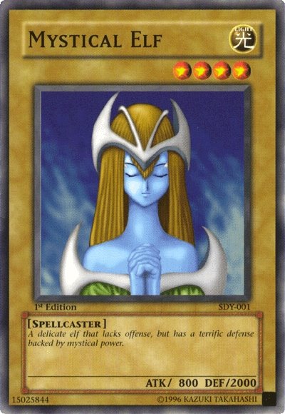 Mystical Elf [SDY-001] Common Yu-Gi-Oh!