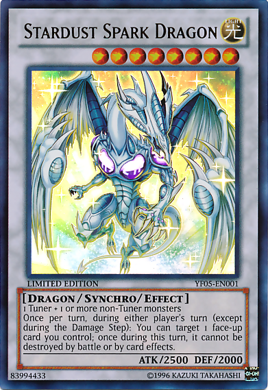 Stardust Spark Dragon [YF05-EN001] Ultra Rare Yu-Gi-Oh!
