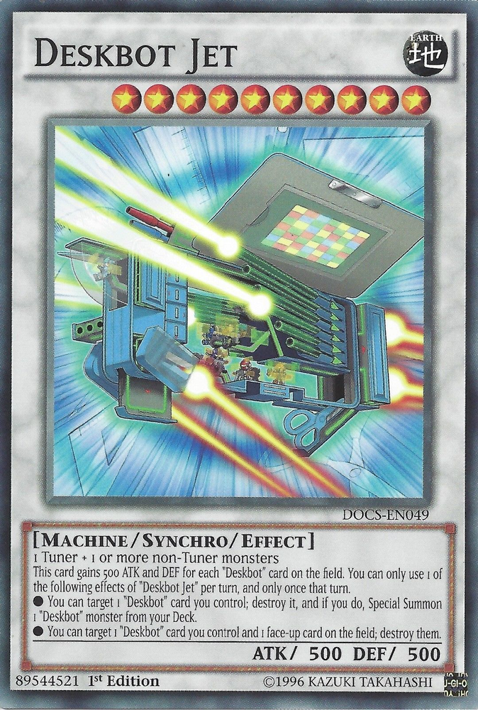Deskbot Jet [DOCS-EN049] Common Yu-Gi-Oh!