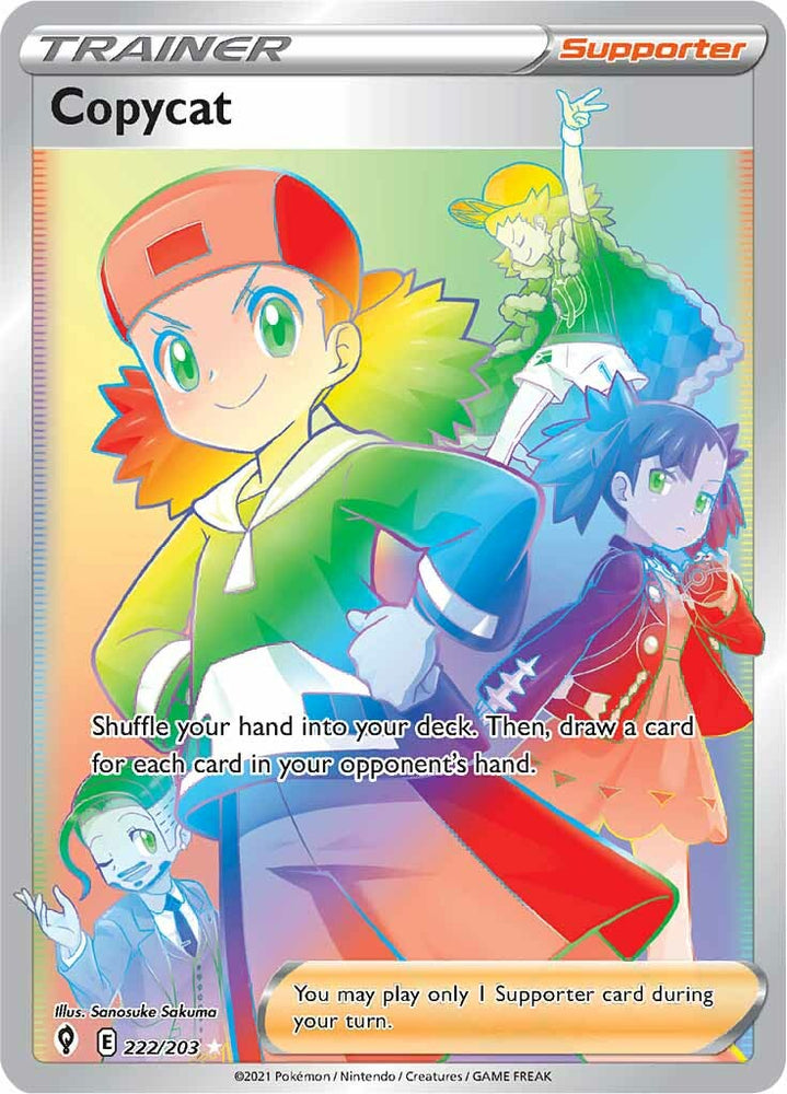 Copycat (222/203) [Sword & Shield: Evolving Skies] Pokémon