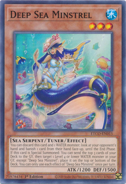 Deep Sea Minstrel [ETCO-EN015] Common Yu-Gi-Oh!