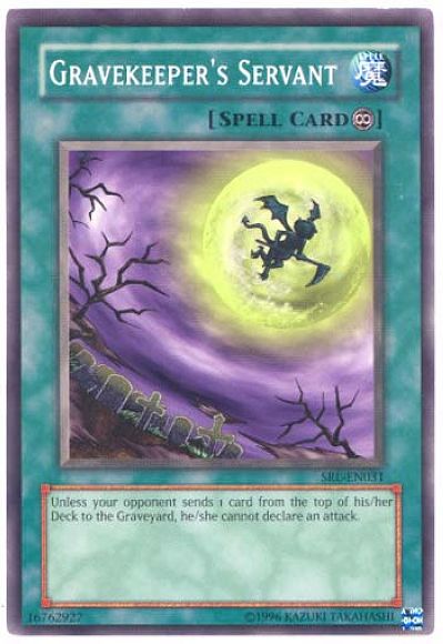 Gravekeeper's Servant [SRL-031] Common Yu-Gi-Oh!