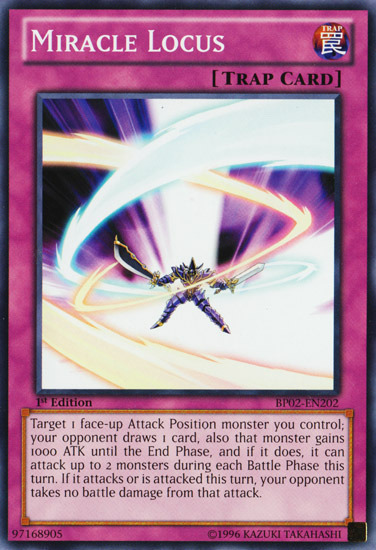 Miracle Locus [BP02-EN202] Mosaic Rare Yu-Gi-Oh!