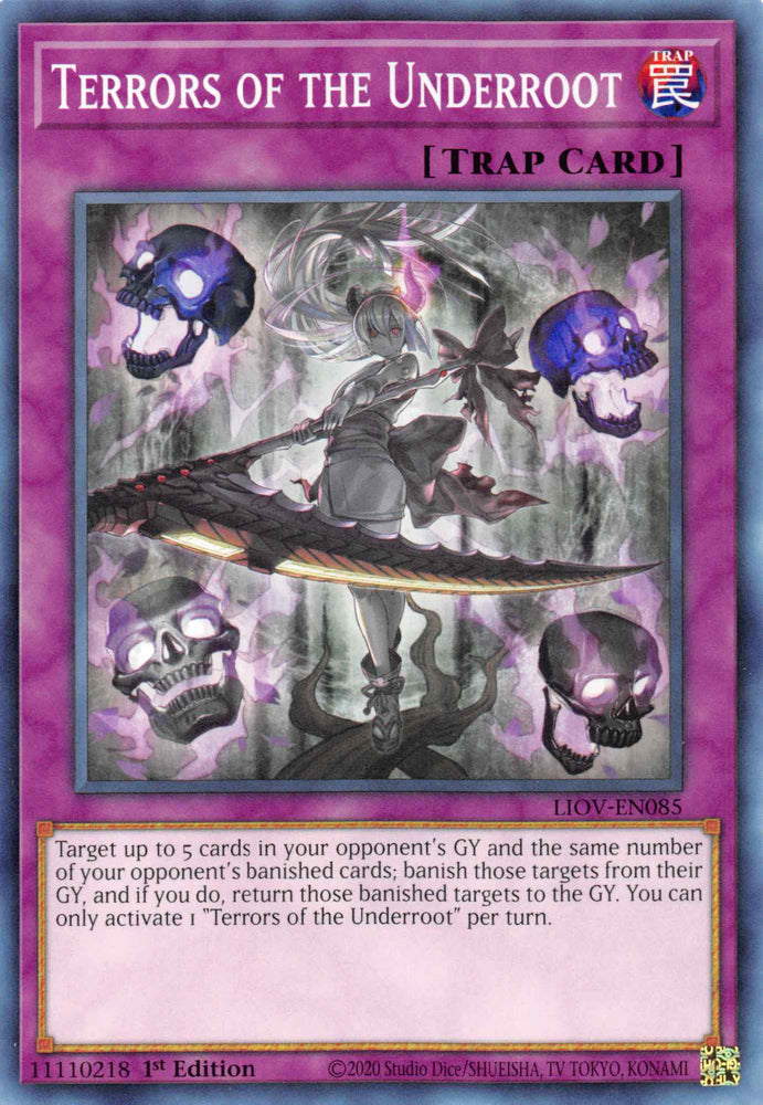 Terrors of the Underroot [LIOV-EN085] Common Yu-Gi-Oh!