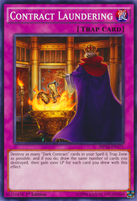 Contract Laundering [MP16-EN171] Common Yu-Gi-Oh!