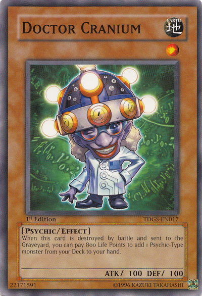 Doctor Cranium [TDGS-EN017] Common Yu-Gi-Oh!