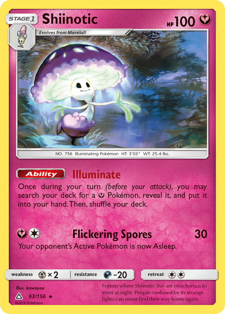 Shiinotic (93/156) [Sun & Moon: Ultra Prism] Pokémon