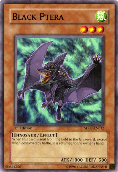 Black Ptera [SD09-EN012] Common Yu-Gi-Oh!