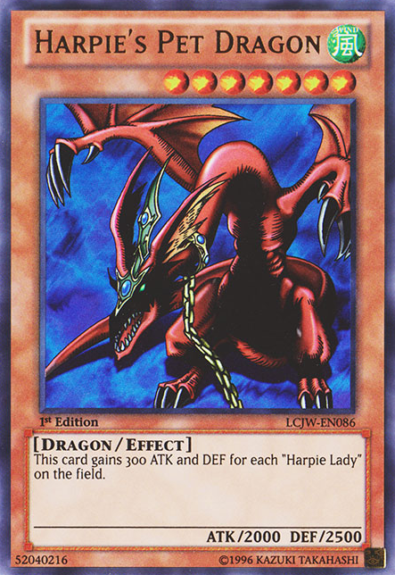 Harpie's Pet Dragon [LCJW-EN086] Ultra Rare Yu-Gi-Oh!