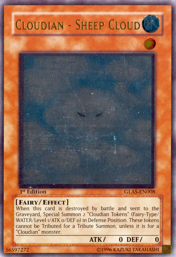 Cloudian - Sheep Cloud [GLAS-EN008] Ultimate Rare Yu-Gi-Oh!