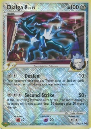 Dialga G (7/127) (League Promo) [Platinum: Base Set] Pokémon